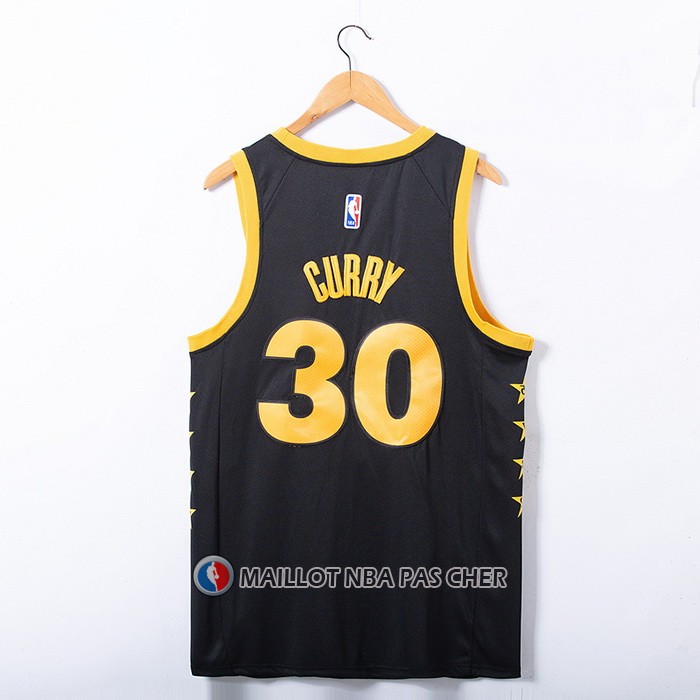 Maillot Golden State Warriors Stephen Curry NO 30 Fmvp 2022 Noir